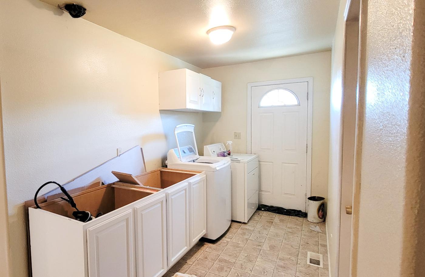 Laundry Room Before